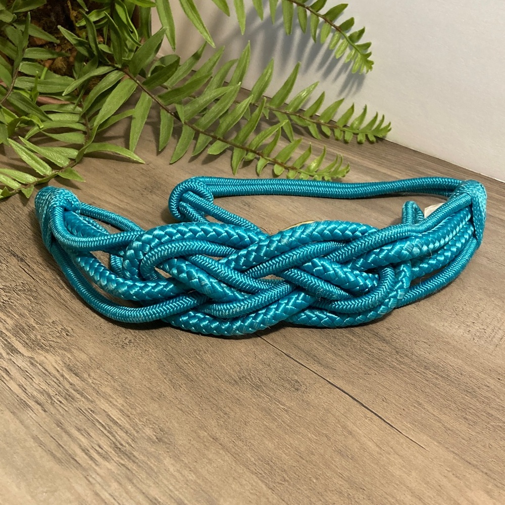 Vintage Braided Rope Stretch Belt